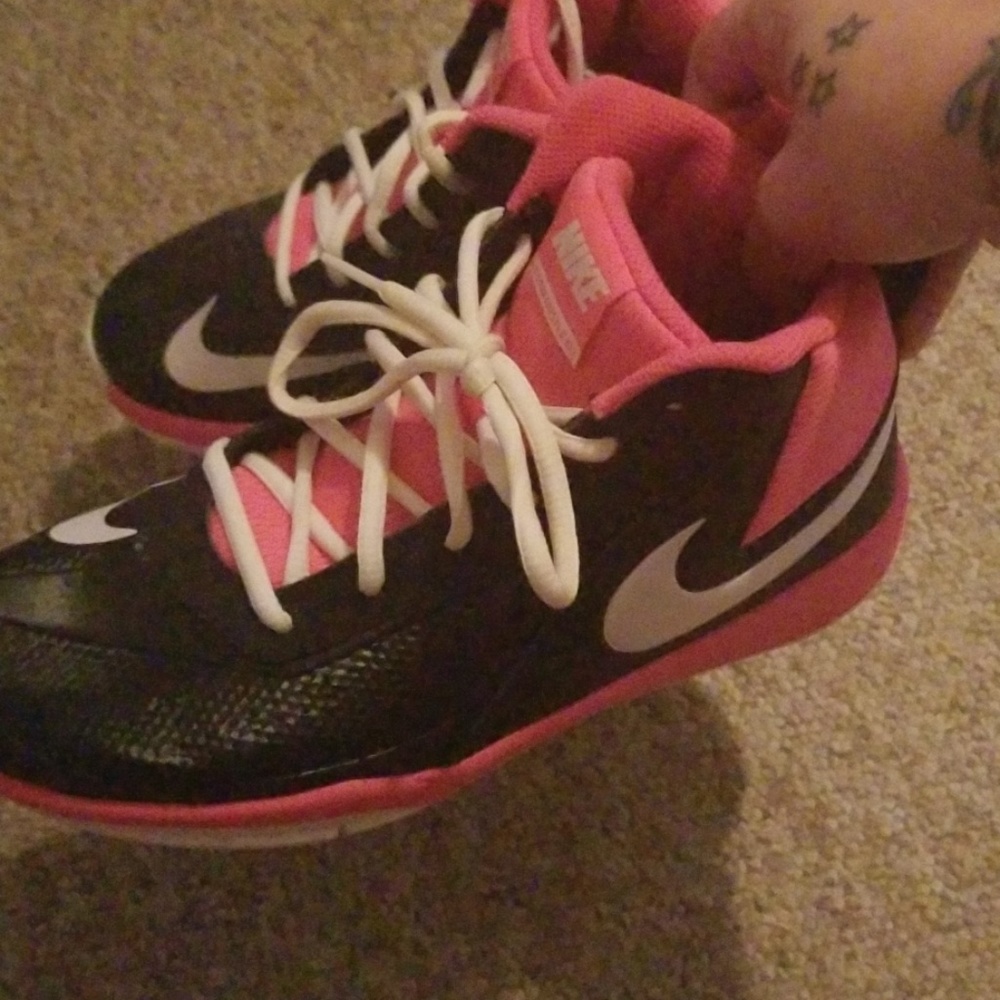 Pink Nikes